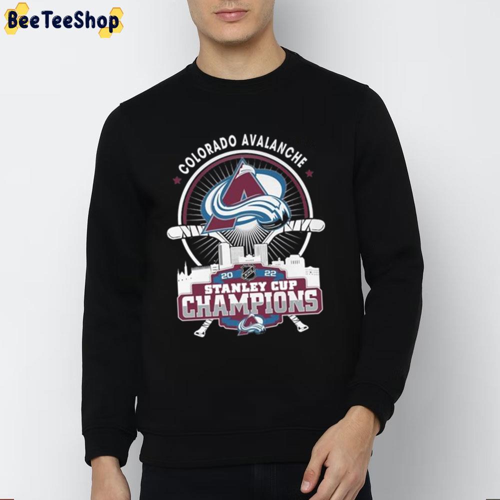 Colorado Avalanche Hockey 2022 NHL Stanley Cup Finals Champions Unisex T-Shirt Colorado Avalanche Hockey 2022 NHL Stanley Cup Finals Champions Unisex T-Shirt