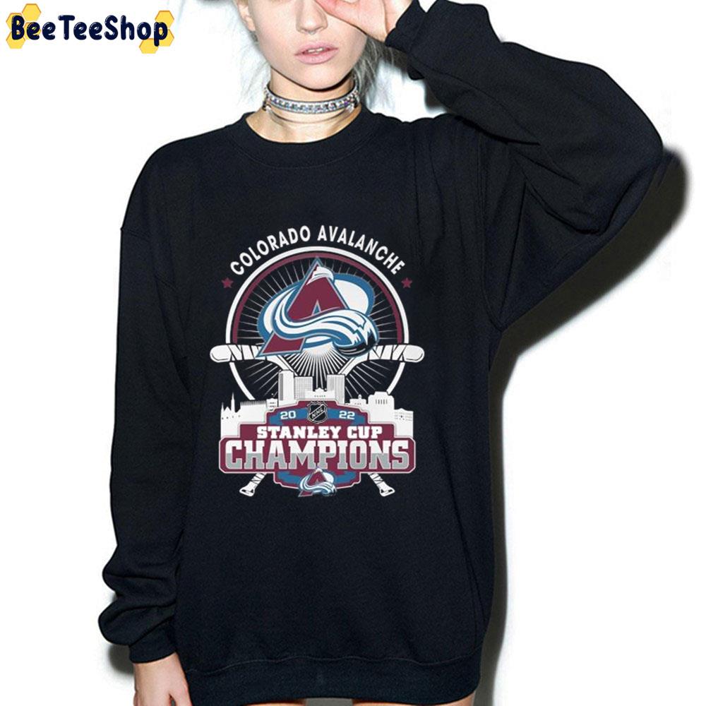 Colorado Avalanche Hockey 2022 NHL Stanley Cup Finals Champions Unisex T-Shirt Colorado Avalanche Hockey 2022 NHL Stanley Cup Finals Champions Unisex T-Shirt