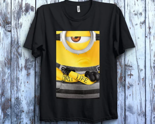 Despicable Me Minions Gru Life Tattoo The Rise Of Gru Graphic Unisex T-Shirt