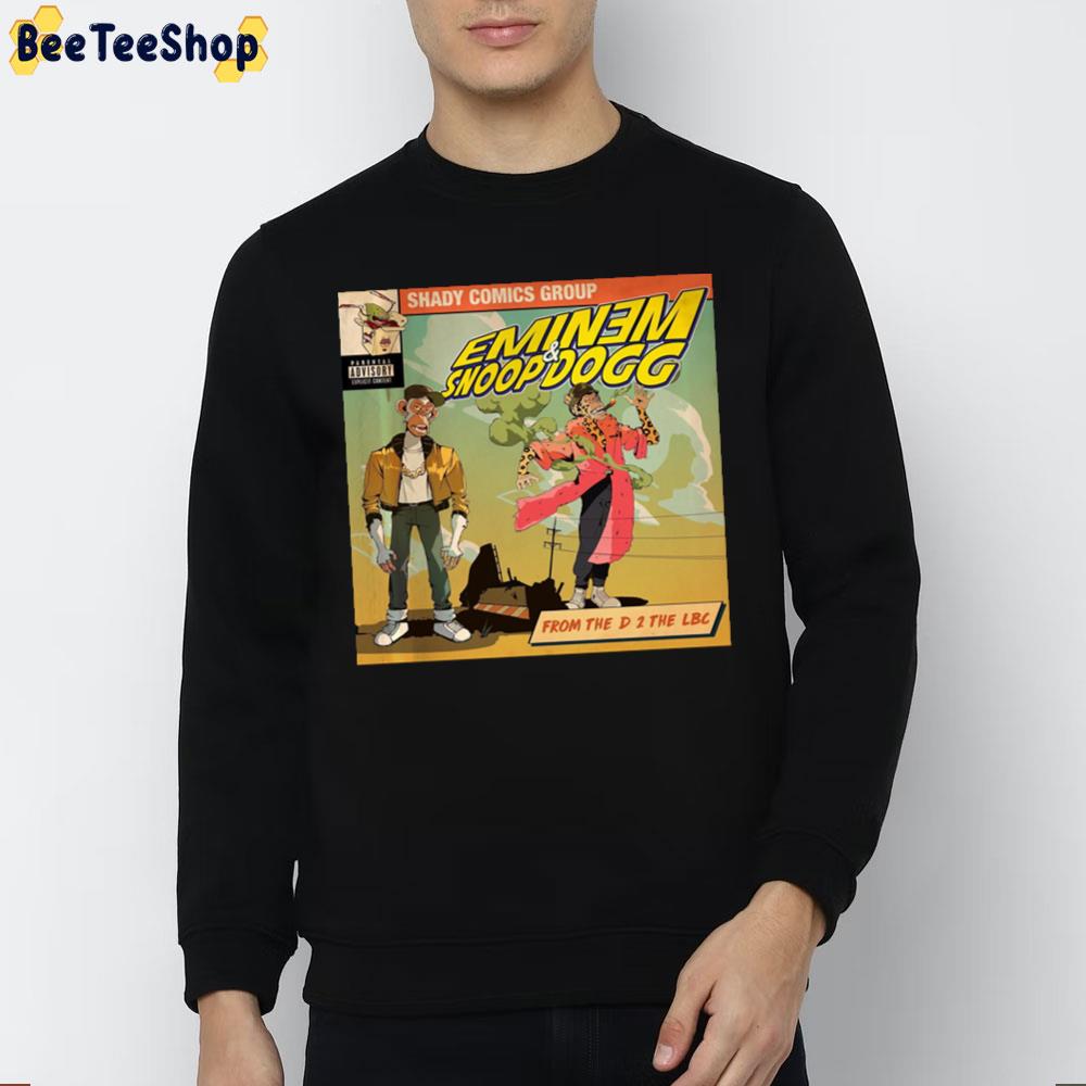 Eminem And Snoop Dogg From The D 2 The LBC Unisex T-Shirt Eminem And Snoop Dogg From The D 2 The LBC Unisex T-Shirt