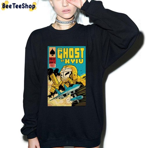 Ghost Of Kyiv Free Ukraine Unisex T-Shirt