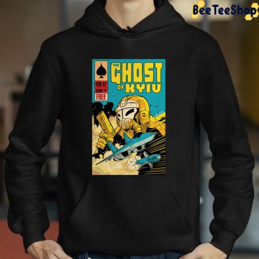 Ghost Of Kyiv Free Ukraine Unisex T-Shirt