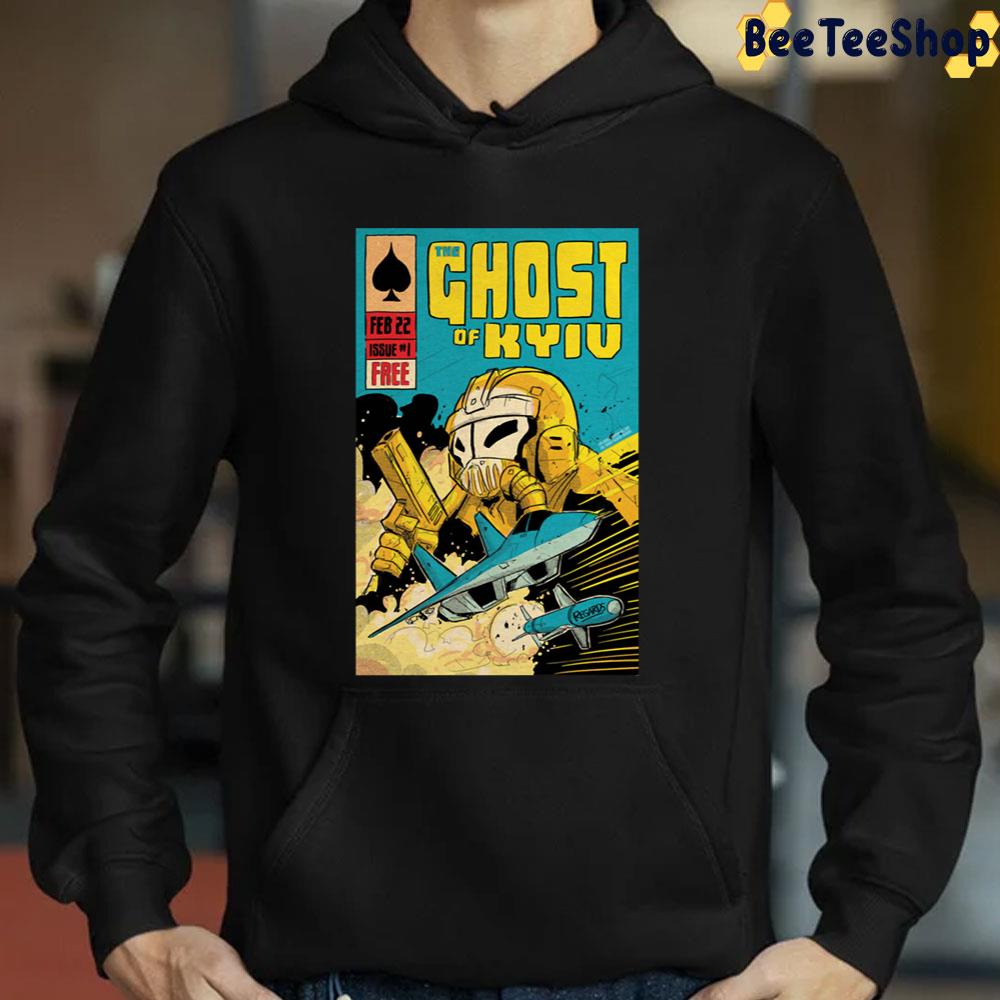 Ghost Of Kyiv Free Ukraine Unisex T-Shirt Ghost Of Kyiv Free Ukraine Unisex T-Shirt