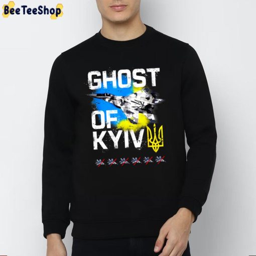 Ghost Of Kyiv Ukraine Fighter Unisex T-Shirt