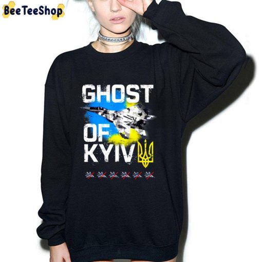 Ghost Of Kyiv Ukraine Fighter Unisex T-Shirt