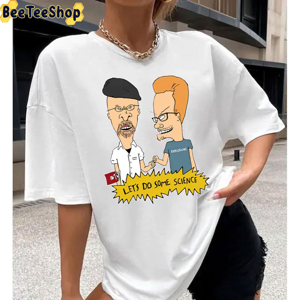 Let's Do Some Science Beavis And Butt-Head Do The Universe 2022 Movie Unisex T-Shirt Let's Do Some Science Beavis And Butt-Head Do The Universe 2022 Movie Unisex T-Shirt