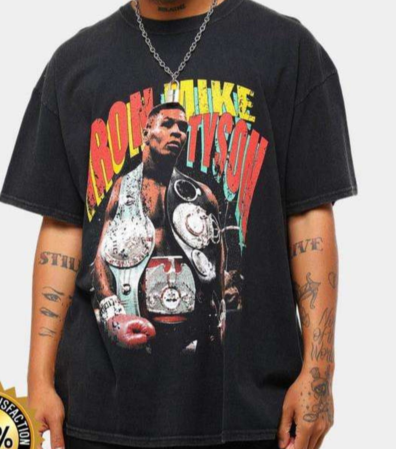 Mike Tyson Vintage Unisex T-Shirt Mike Tyson Vintage Unisex T-Shirt