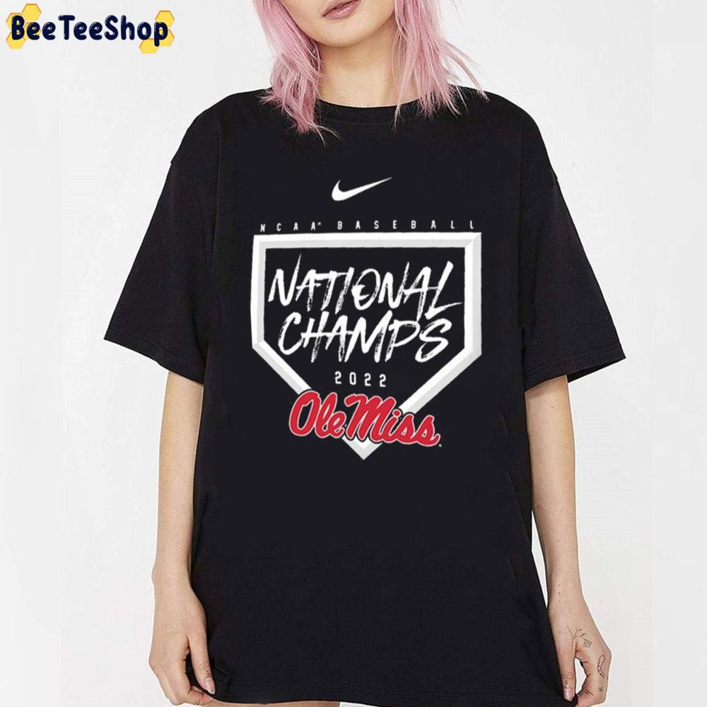 NCAA Baseball National Champions 2022 Ole Miss Unisex T-Shirt NCAA Baseball National Champions 2022 Ole Miss Unisex T-Shirt