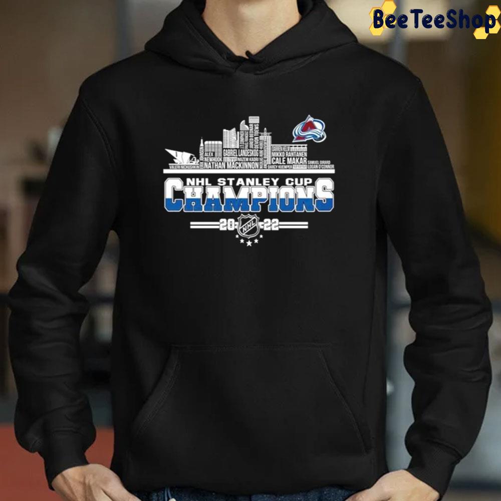 NHL Stanley Cup Champions 2022 Avalanche Hockey Unisex T-Shirt NHL Stanley Cup Champions 2022 Avalanche Hockey Unisex T-Shirt