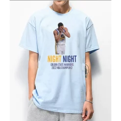 Night Night Curry Golden State Warriors Nba Champions 2022 Basketball Unisex T-Shirt
