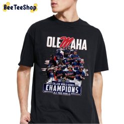 Ole Miss National Championships Rebels 2022 College World Series Champions Unisex T-Shirt Ole Miss National Championships Rebels 2022 College World Series Champions Unisex T-Shirt