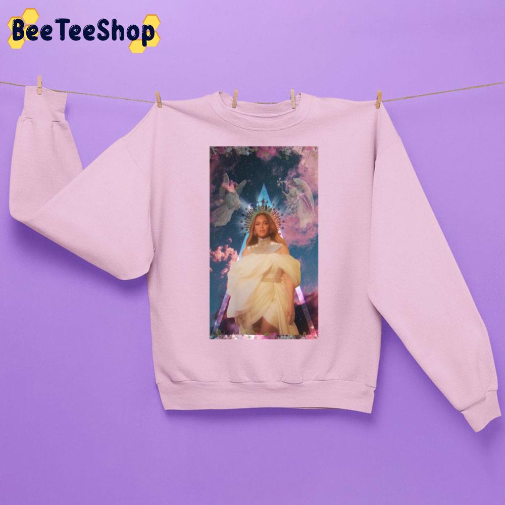 Queenb Beyoncé Renaissance Art Unisex Sweatshirt Queenb Beyoncé Renaissance Art Unisex Sweatshirt
