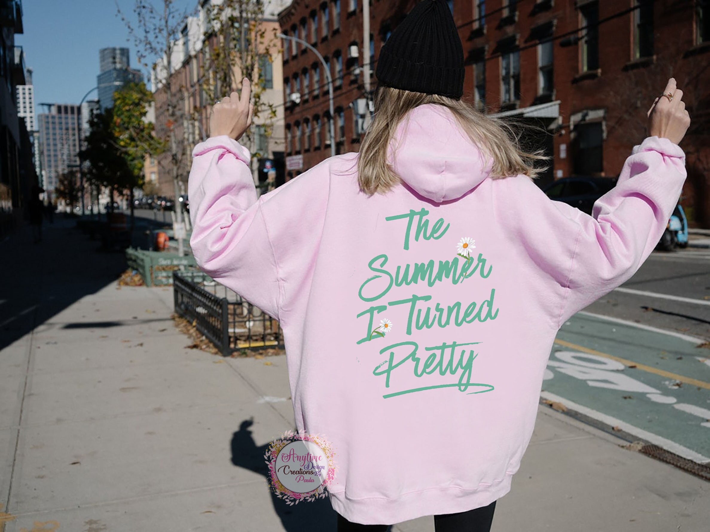 The Summer I Turned Pretty Cute Flower Unisex Hoodie The Summer I Turned Pretty Cute Flower Unisex Hoodie