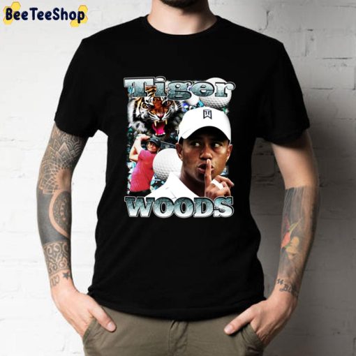 Tiger Woods Vintage Art Unisex T-Shirt
