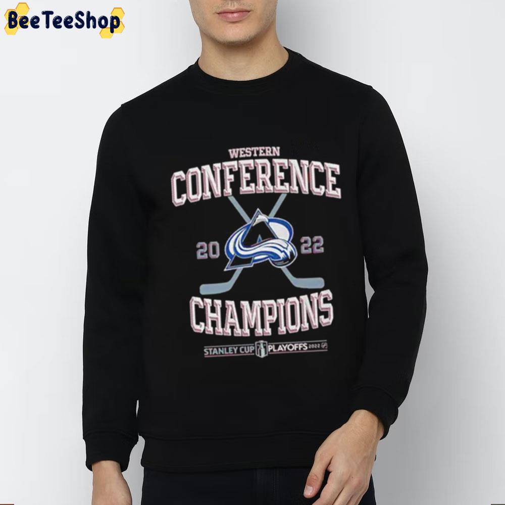 Western Conference Champions Stanley Cup Playoffs 2022 Unisex Hoodie Western Conference Champions Stanley Cup Playoffs 2022 Unisex Hoodie