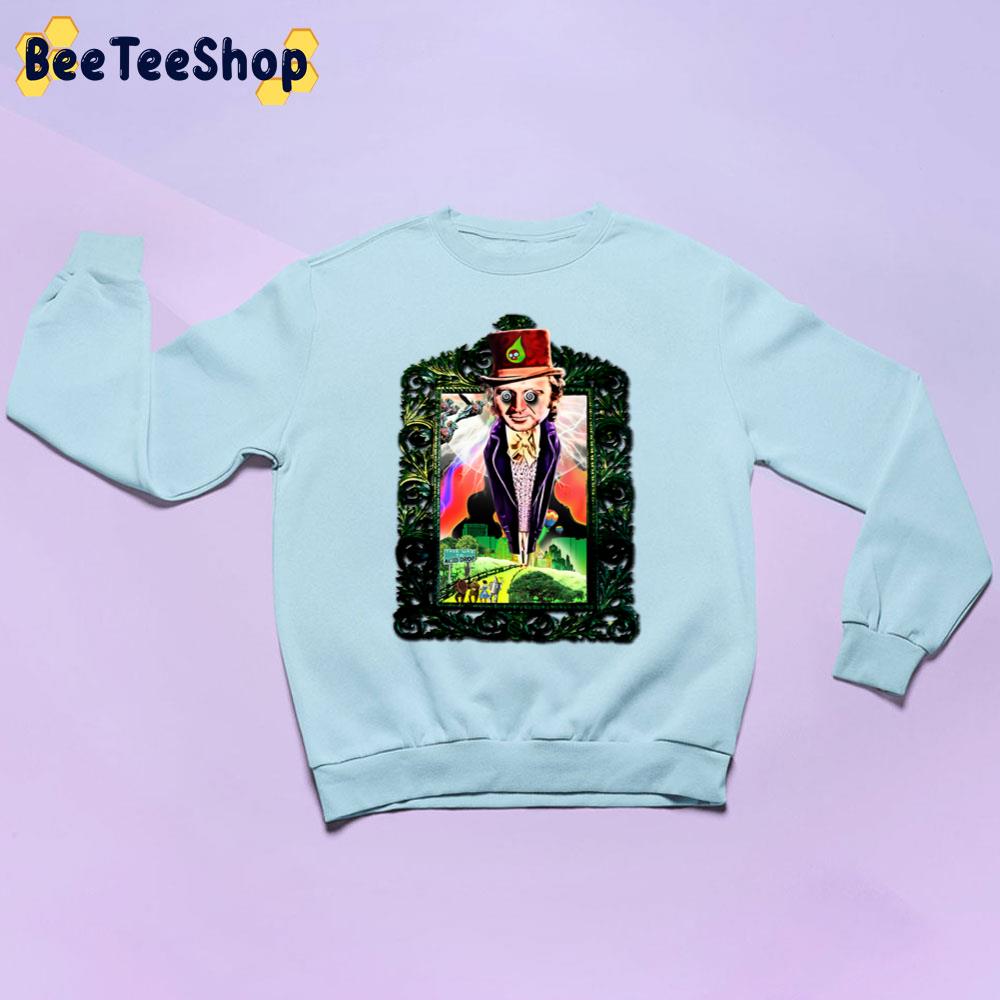 Acid Drop Wizard Of Wonka Willy Wonka Unisex Sweatshirt Acid Drop Wizard Of Wonka Willy Wonka Unisex Sweatshirt