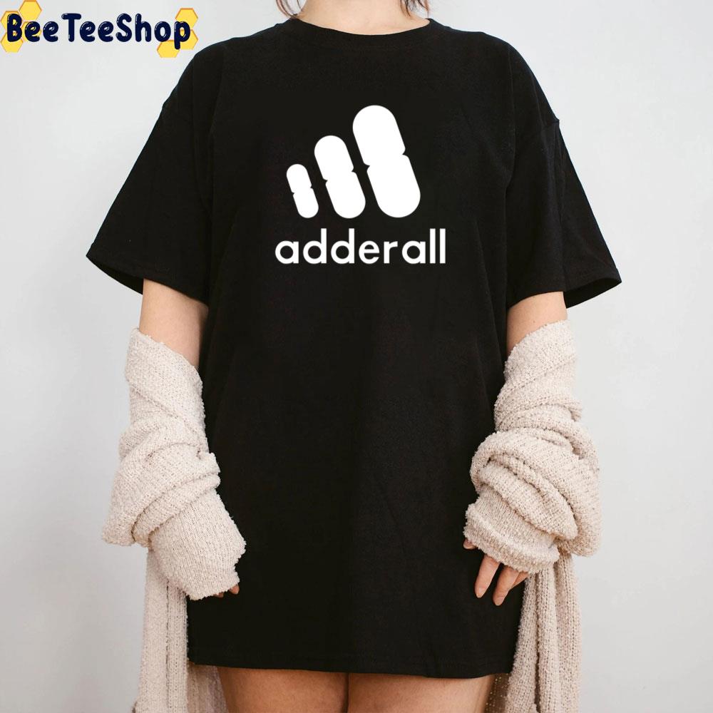 Adderrall Funny Adidaz Logo Unisex T-Shirt Adderrall Funny Adidaz Logo Unisex T-Shirt