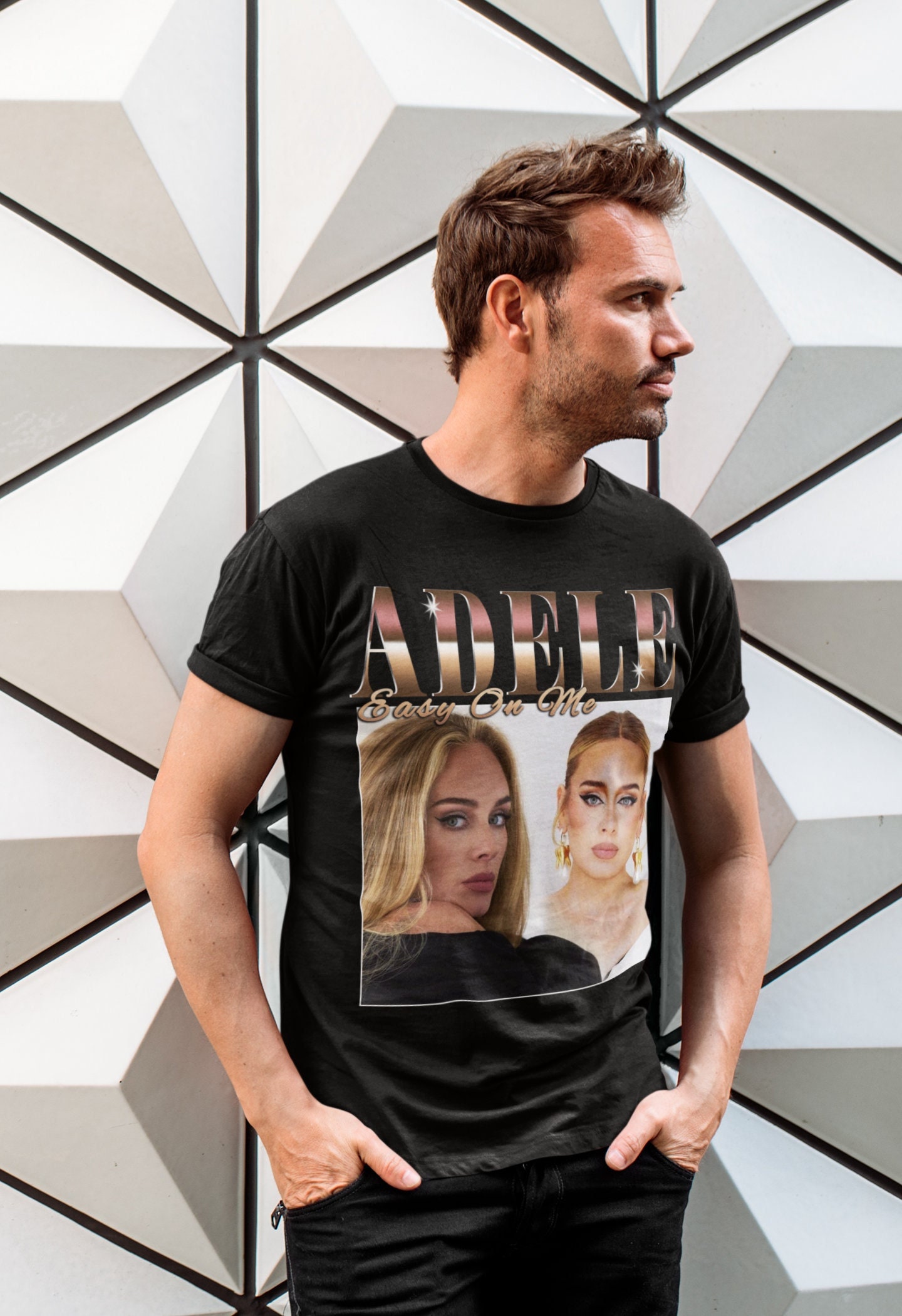 Adele Easy On Me Art Unisex T-Shirt Adele Easy On Me Art Unisex T-Shirt