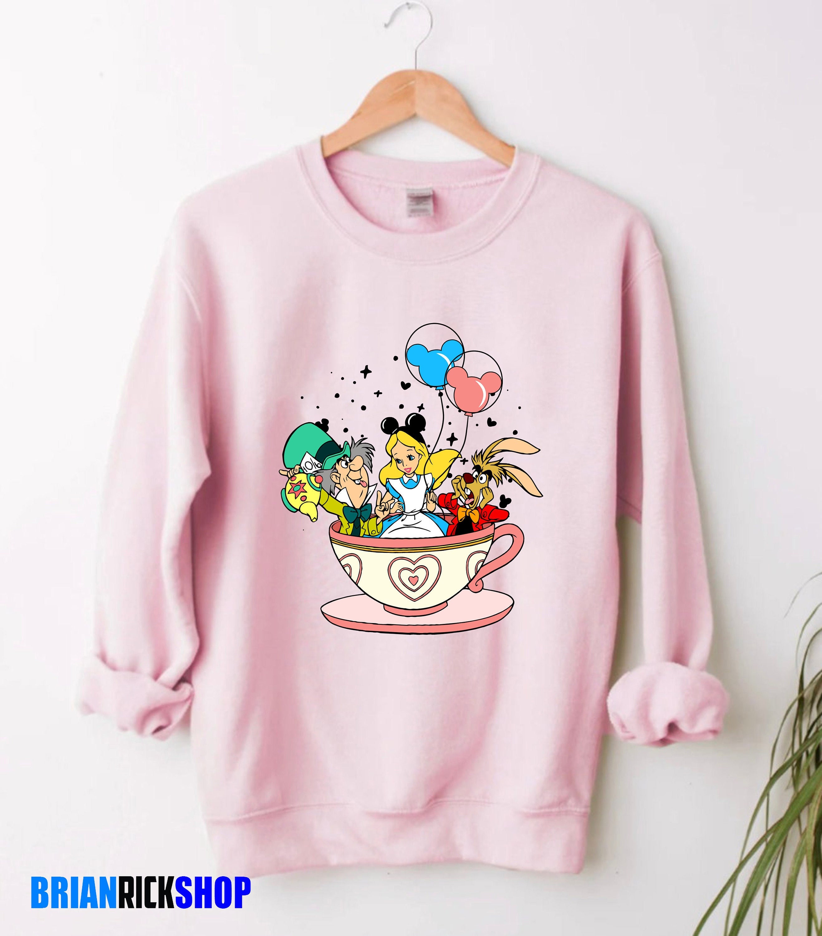 Alice In Wonderland We’re All Mad Here Disney World Unisex Sweatshirt
