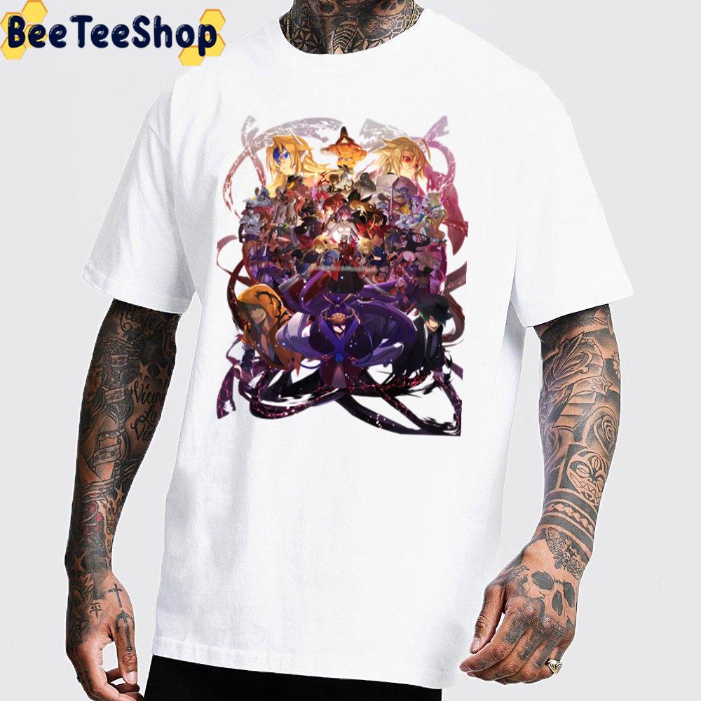 All Characters Blazblue Game Unisex T-Shirt All Characters Blazblue Game Unisex T-Shirt