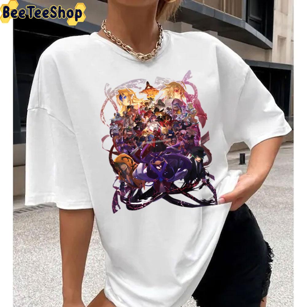 All Characters Blazblue Game Unisex T-Shirt All Characters Blazblue Game Unisex T-Shirt