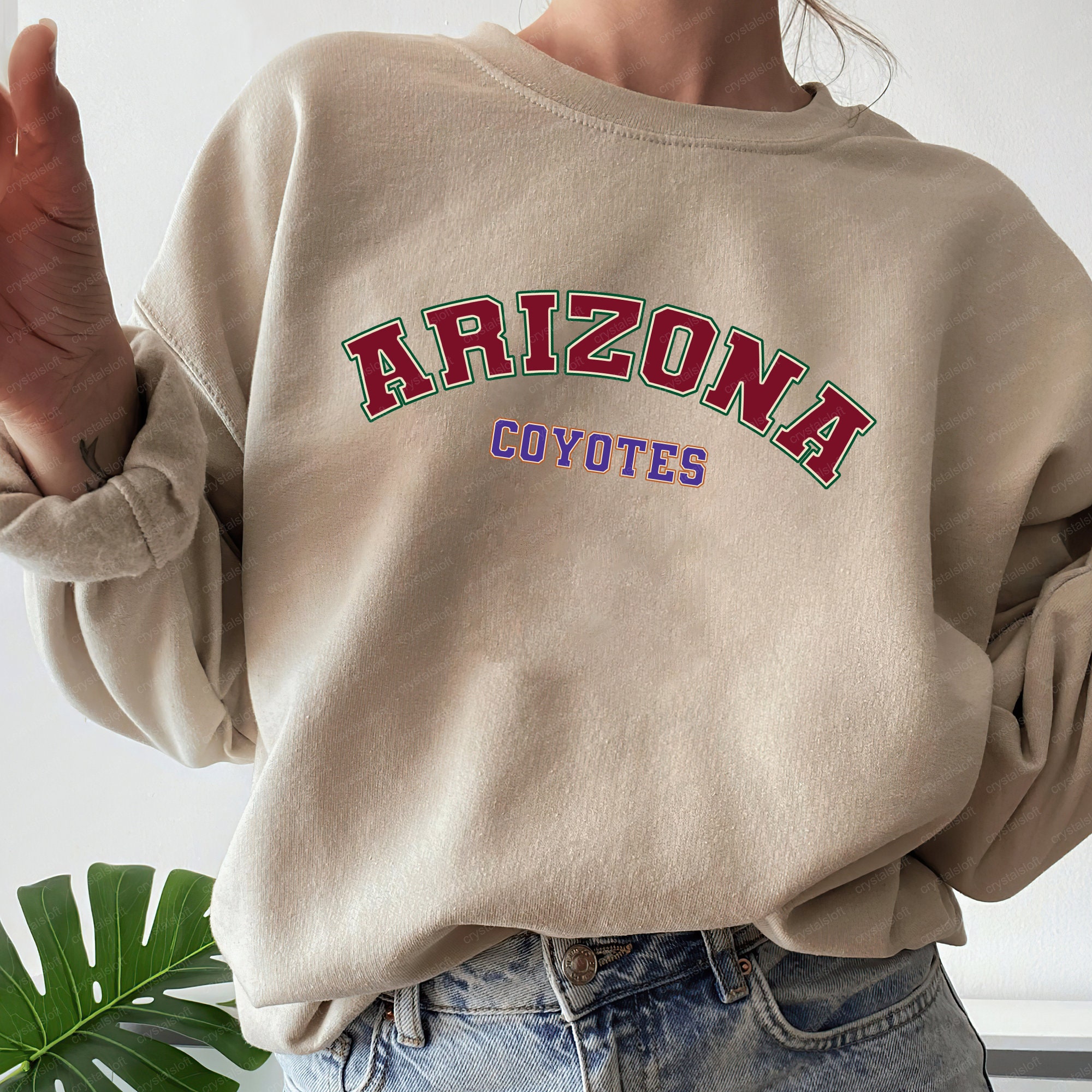 Arizona Coyotes Hockey Unisex Sweatshirt Arizona Coyotes Hockey Unisex Sweatshirt
