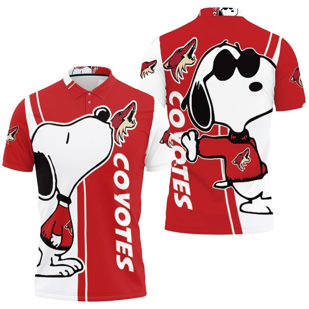 Arizona Coyotes Snoopy Lover 3d Printed Polo Shirt All Over Print Shirt 3d T-shirt Arizona Coyotes Snoopy Lover 3d Printed Polo Shirt All Over Print Shirt 3d T-shirt
