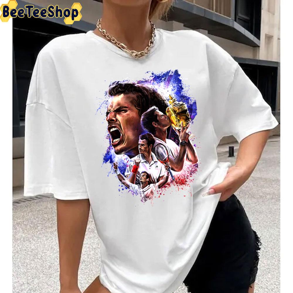 Art Andy Murray Tennis Unisex T-Shirt Art Andy Murray Tennis Unisex T-Shirt