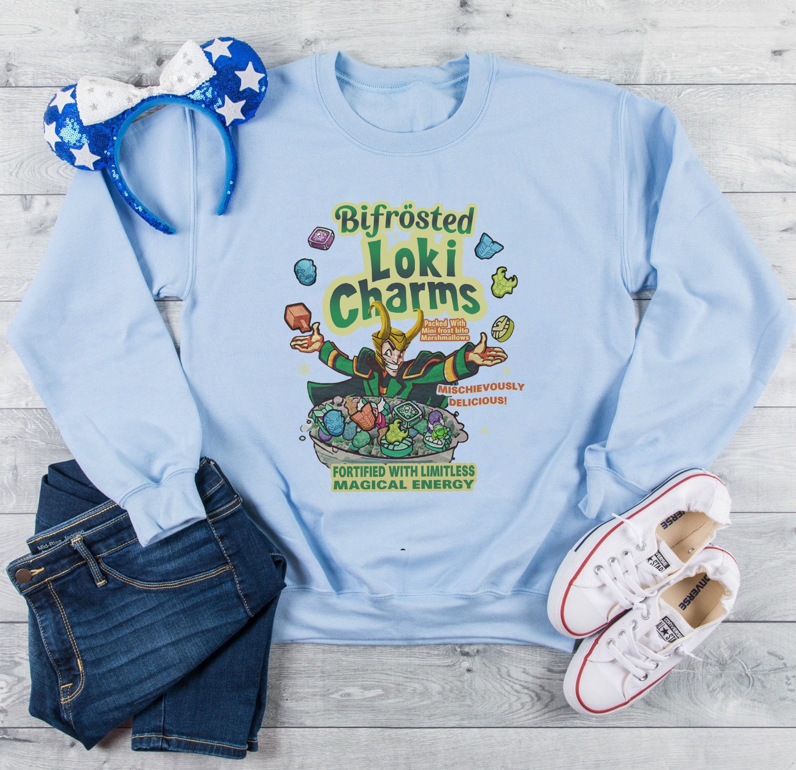 Art Bifroted Loki Charms Unisex Sweatshirt Art Bifroted Loki Charms Unisex Sweatshirt