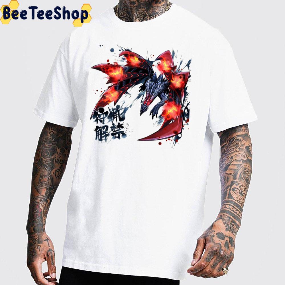 Art Valstrax Monster Hunter Unisex T-Shirt Art Valstrax Monster Hunter Unisex T-Shirt