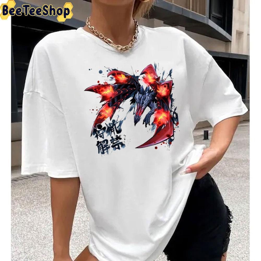 Art Valstrax Monster Hunter Unisex T-Shirt Art Valstrax Monster Hunter Unisex T-Shirt
