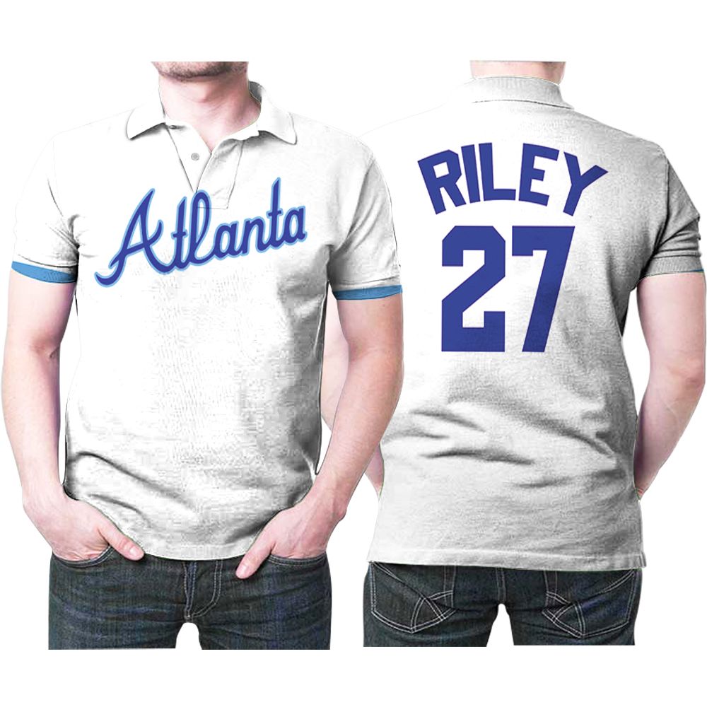 Atlanta Braves Austin Riley #27 Mlb Big Tall Cooperstown Collection Mesh Wordmark 3d Designed Allover Gift For Atlanta Fans Polo Shirt Atlanta Braves Austin Riley #27 Mlb Big Tall Cooperstown Collection Mesh Wordmark 3d Designed Allover Gift For Atlanta Fans Polo Shirt