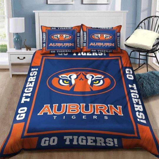 Auburn Tigers Go Tigers Bedding Set Auburn Tigers Go Tigers Bedding Set