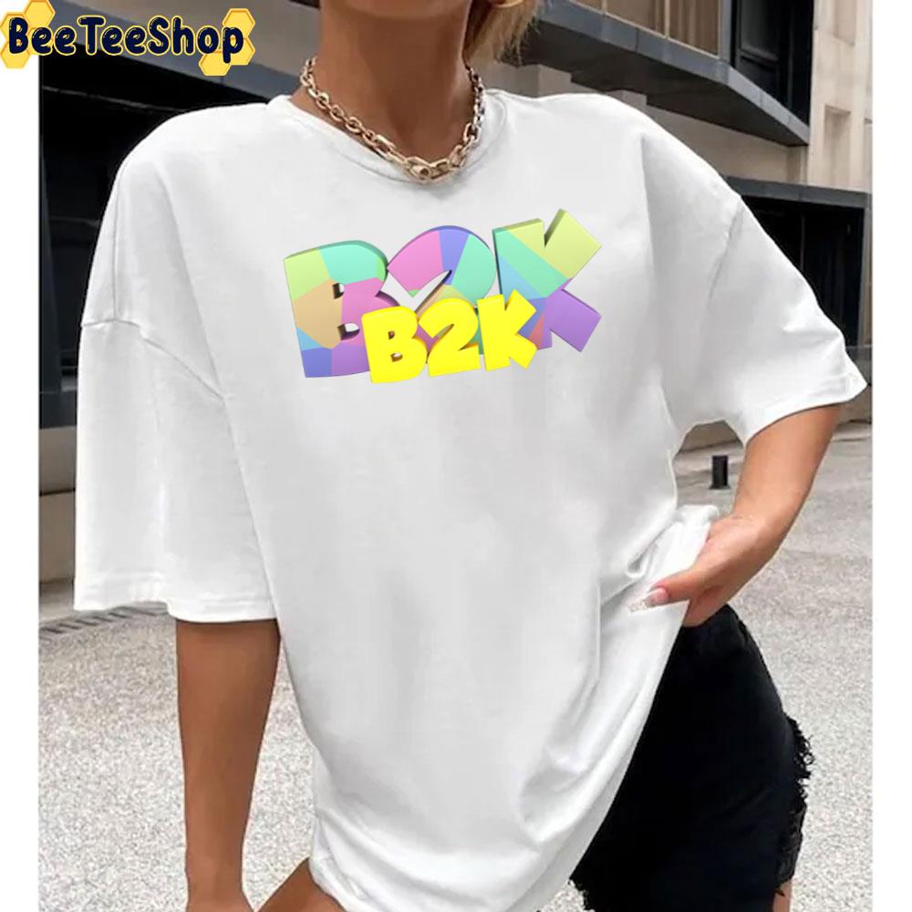B2k Back To Keyboard 3d Acronyms Unisex T-Shirt B2k Back To Keyboard 3d Acronyms Unisex T-Shirt