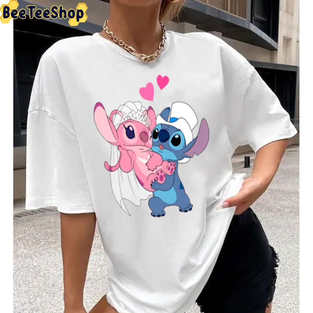 Baby Stitch Get Married Unisex T-Shirt Baby Stitch Get Married Unisex T-Shirt