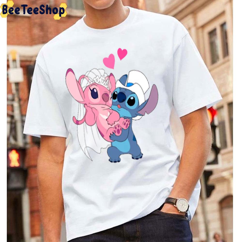 Baby Stitch Get Married Unisex T-Shirt Baby Stitch Get Married Unisex T-Shirt
