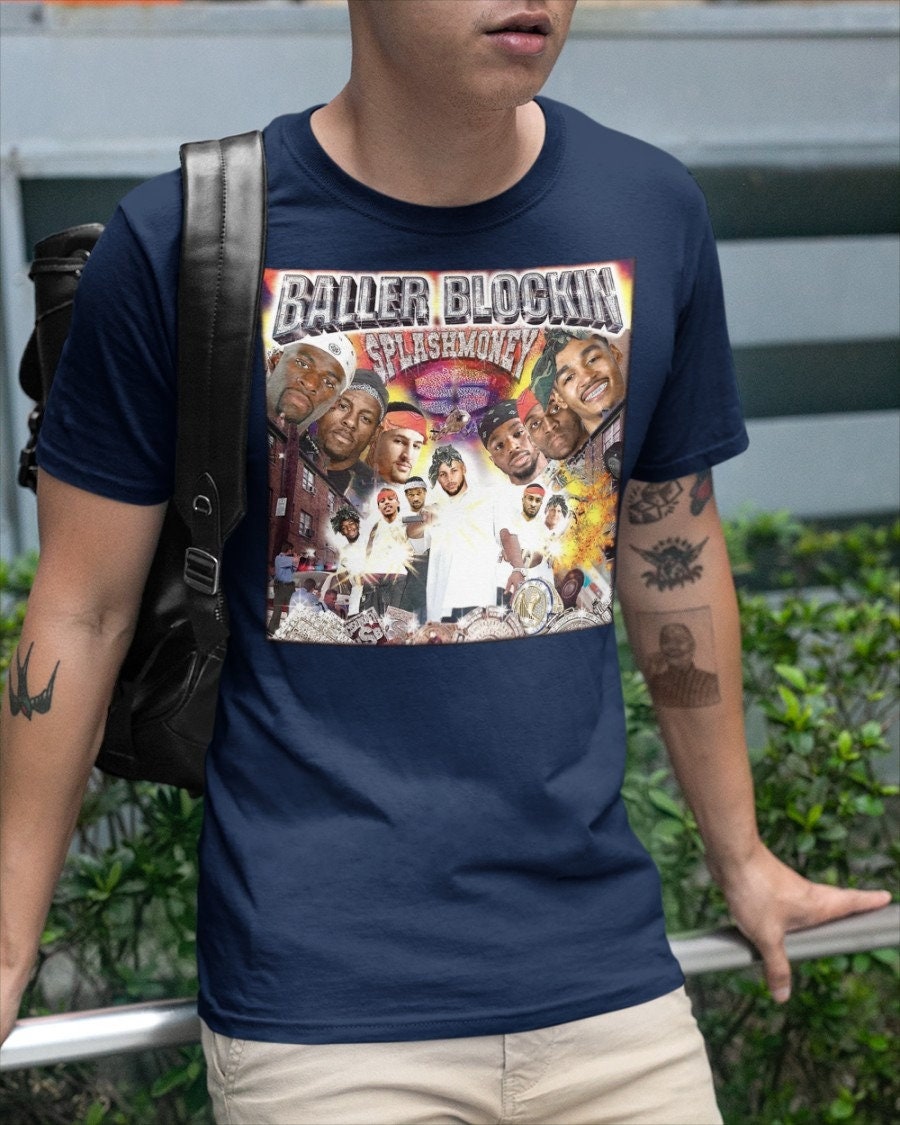 Baller Blockin Splash Money Records Presents Baller Blockin Vintage Unisex T-Shirt Baller Blockin Splash Money Records Presents Baller Blockin Vintage Unisex T-Shirt