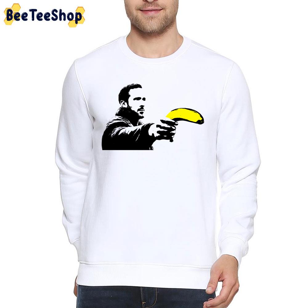 Bananarunner Funny Banana Gun Unisex T-Shirt Bananarunner Funny Banana Gun Unisex T-Shirt