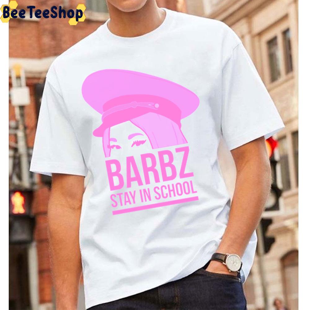 Barbz Stay In School Nicki Minaj Rapper Unisex T-Shirt Barbz Stay In School Nicki Minaj Rapper Unisex T-Shirt