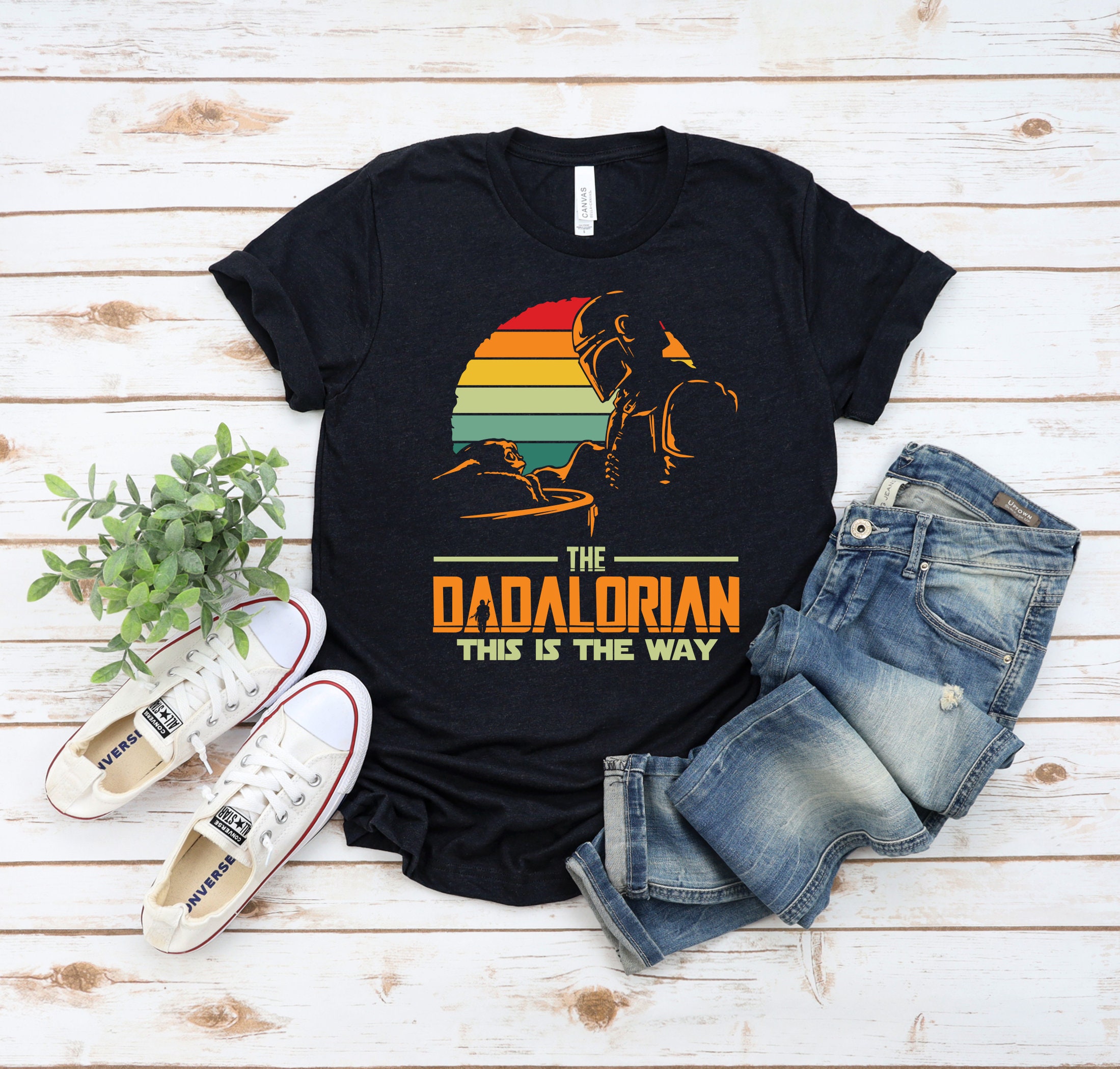 Best Dad The Dadalorian This Is The Way Dada Father's Day Unisex T-Shirt Best Dad The Dadalorian This Is The Way Dada Father's Day Unisex T-Shirt