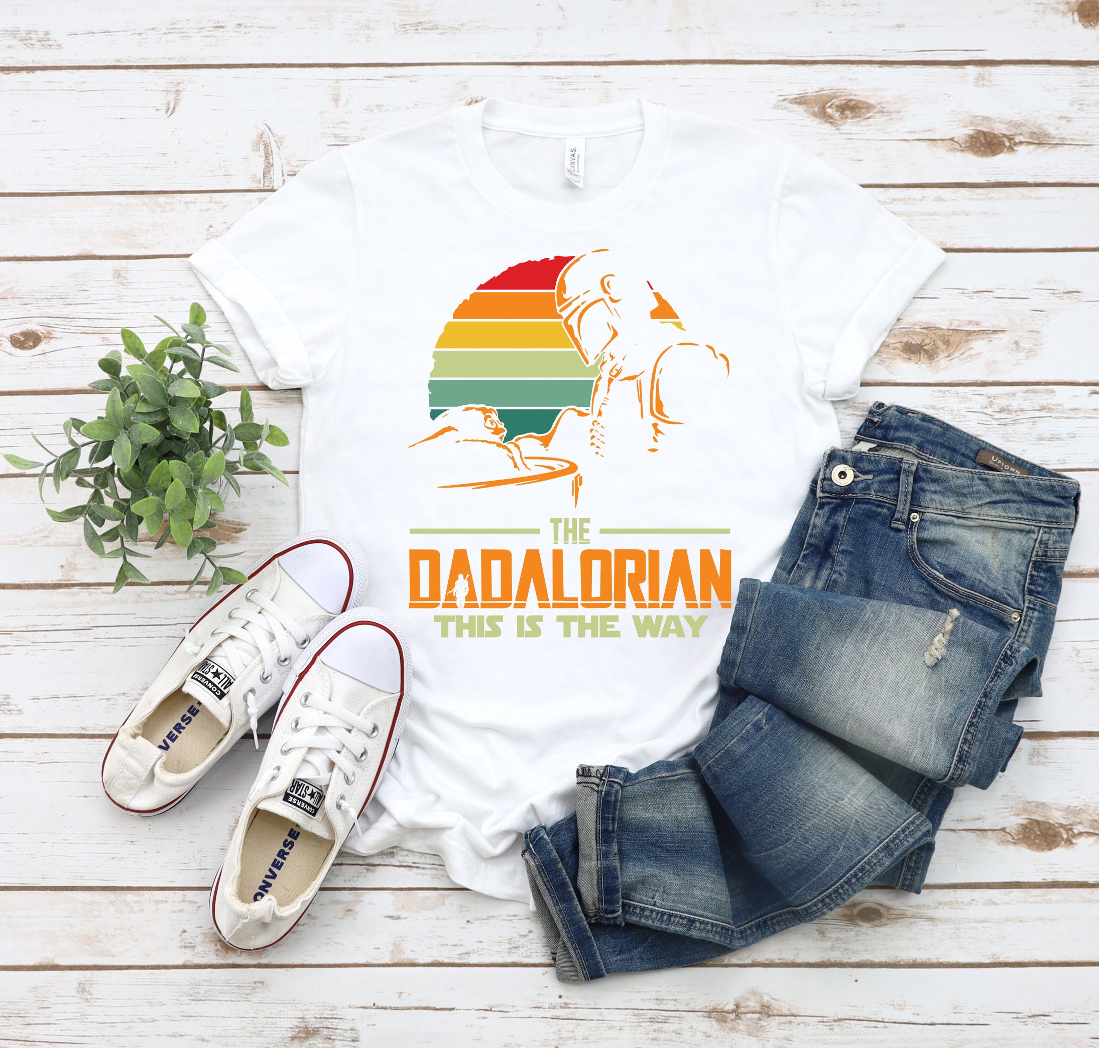 Best Dad The Dadalorian This Is The Way Dada Father's Day Unisex T-Shirt Best Dad The Dadalorian This Is The Way Dada Father's Day Unisex T-Shirt