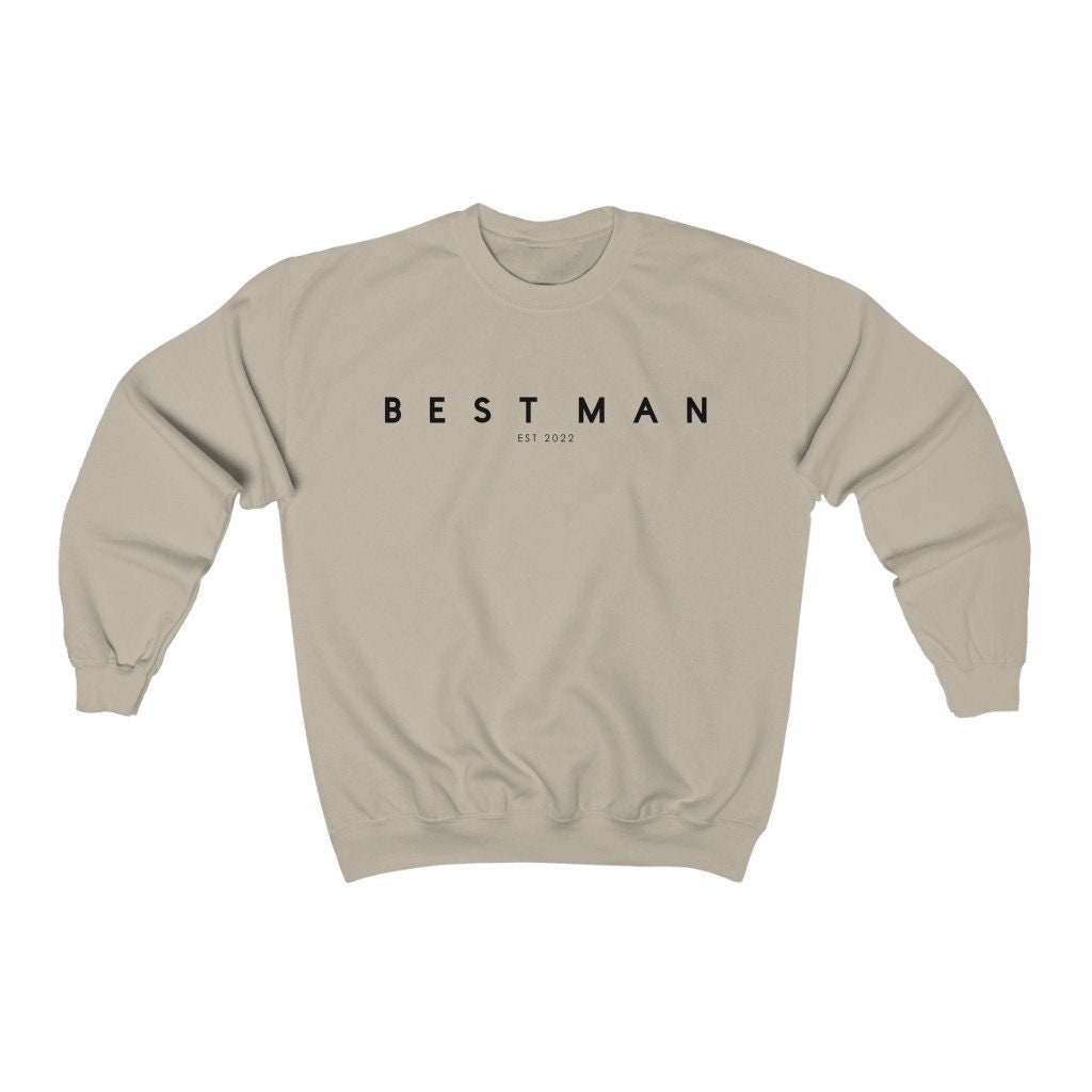 Best Man Est 2022 Unisex Sweatshirt Best Man Est 2022 Unisex Sweatshirt