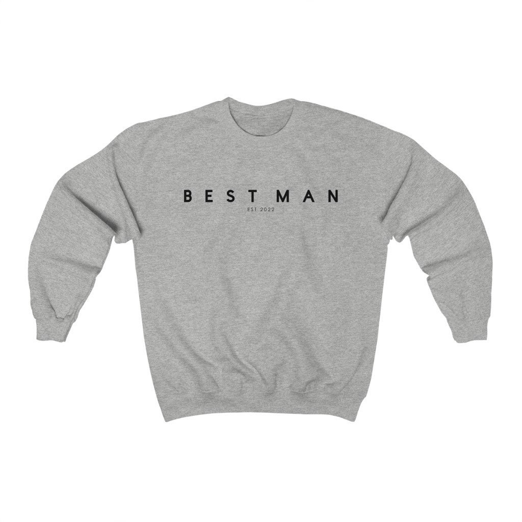 Best Man Est 2022 Unisex Sweatshirt Best Man Est 2022 Unisex Sweatshirt