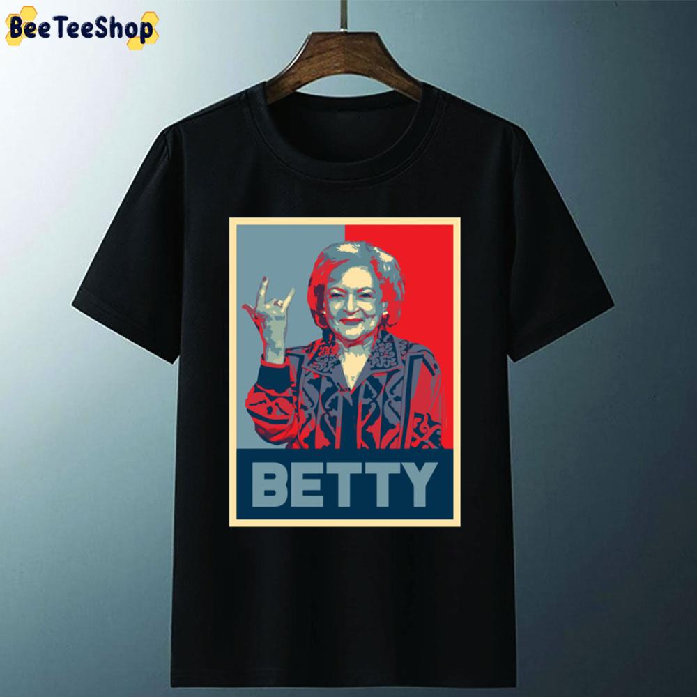 Betty White Rock On The Golden Girls Unisex T-Shirt Betty White Rock On The Golden Girls Unisex T-Shirt