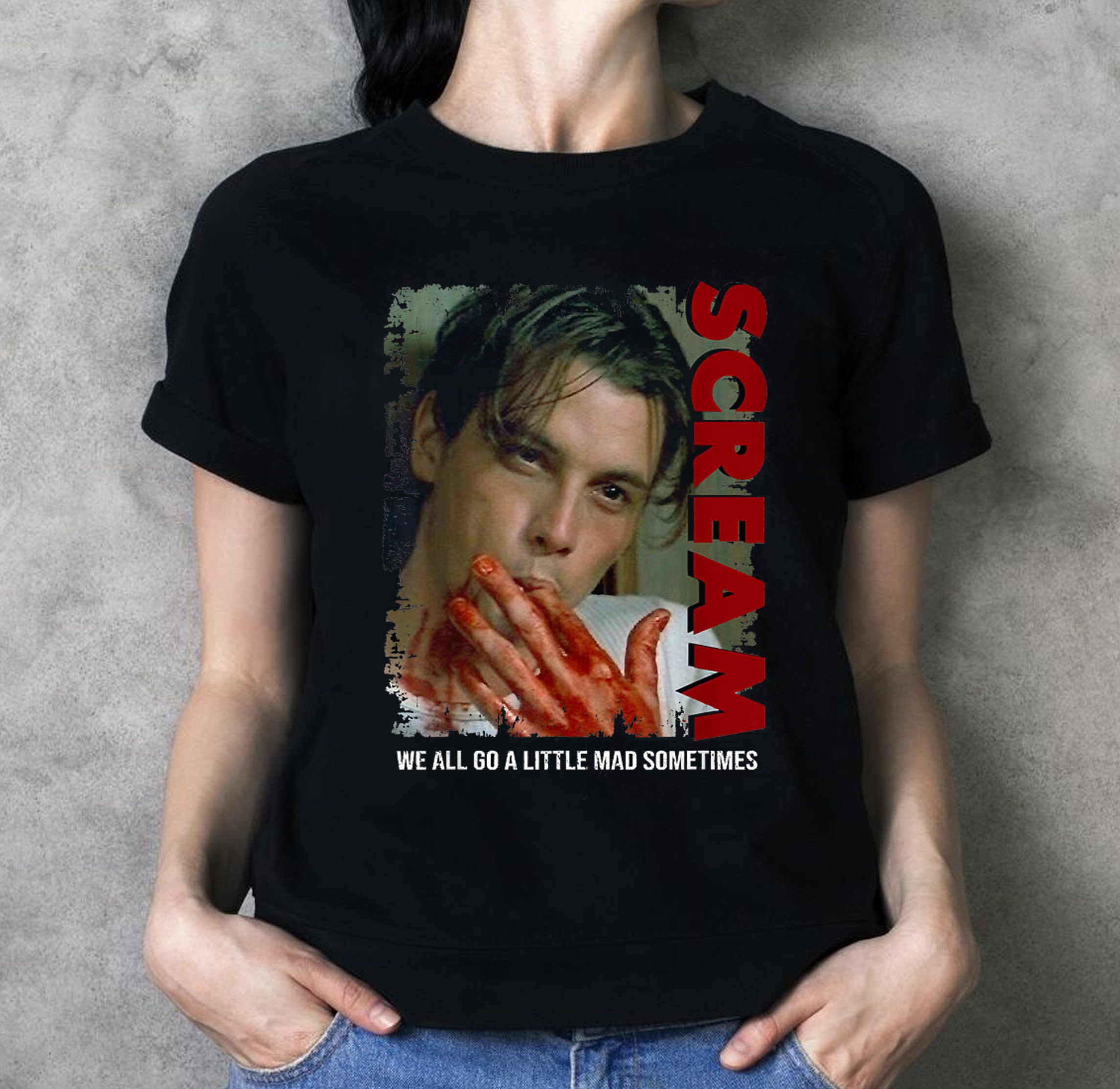 Billy Loomis Scream Horror Movie Vintage 90s Unisex T-Shirt Billy Loomis Scream Horror Movie Vintage 90s Unisex T-Shirt