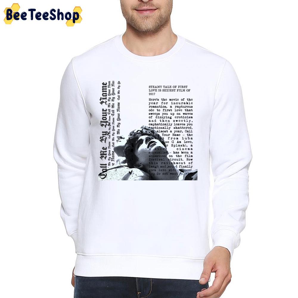 Black Art Call Me By Your Name Unisex T-Shirt Black Art Call Me By Your Name Unisex T-Shirt