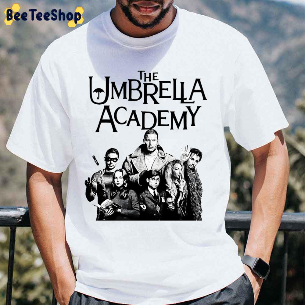 Black Art Characters The Umbrella Academy Movie Unisex T-Shirt Black Art Characters The Umbrella Academy Movie Unisex T-Shirt