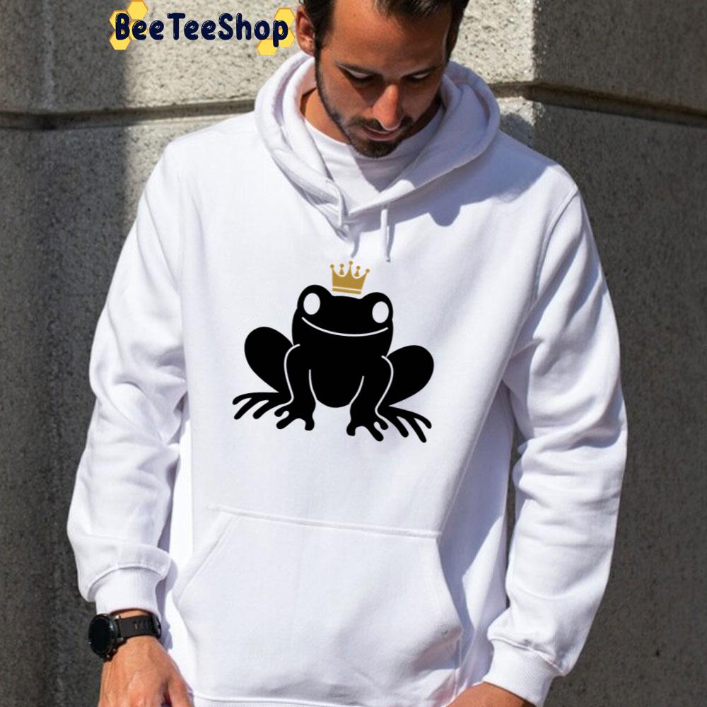 Black Frog Gold Crown The Princess and the Frog Unisex T-Shirt Black Frog Gold Crown The Princess and the Frog Unisex T-Shirt