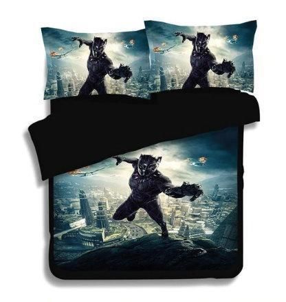 Black Panther Superhero Bedding Set Black Panther Superhero Bedding Set