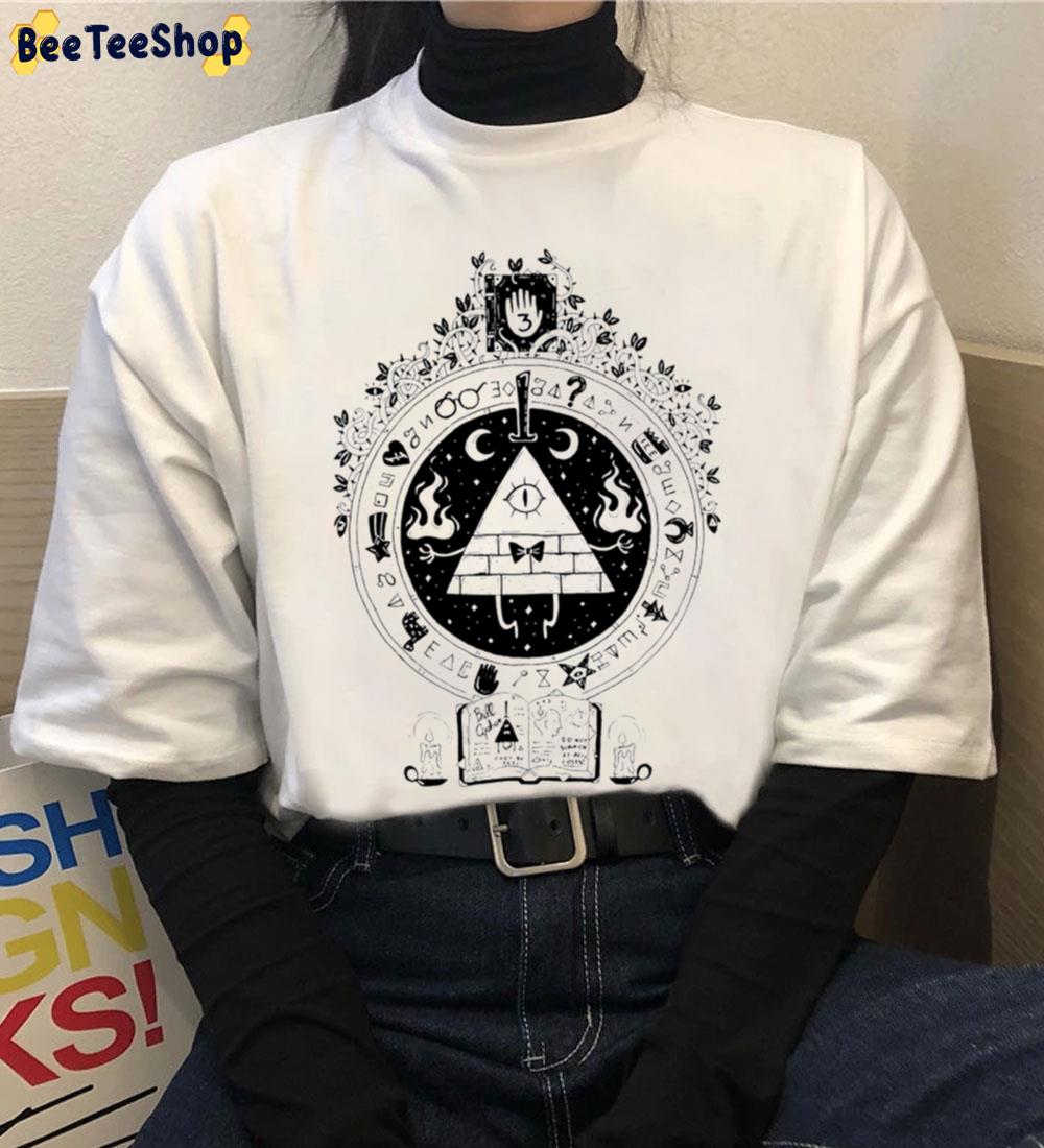 Black Version Gravity Falls Bill Unisex T-Shirt Black Version Gravity Falls Bill Unisex T-Shirt